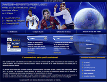 Tablet Screenshot of paris-sportifs3w.com